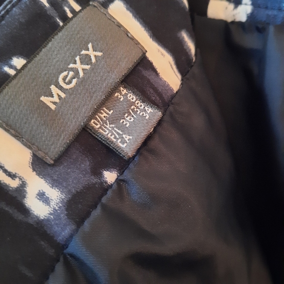 Pencil Skirt 14  Mexx Brand, blue & black - Picture 8 of 10